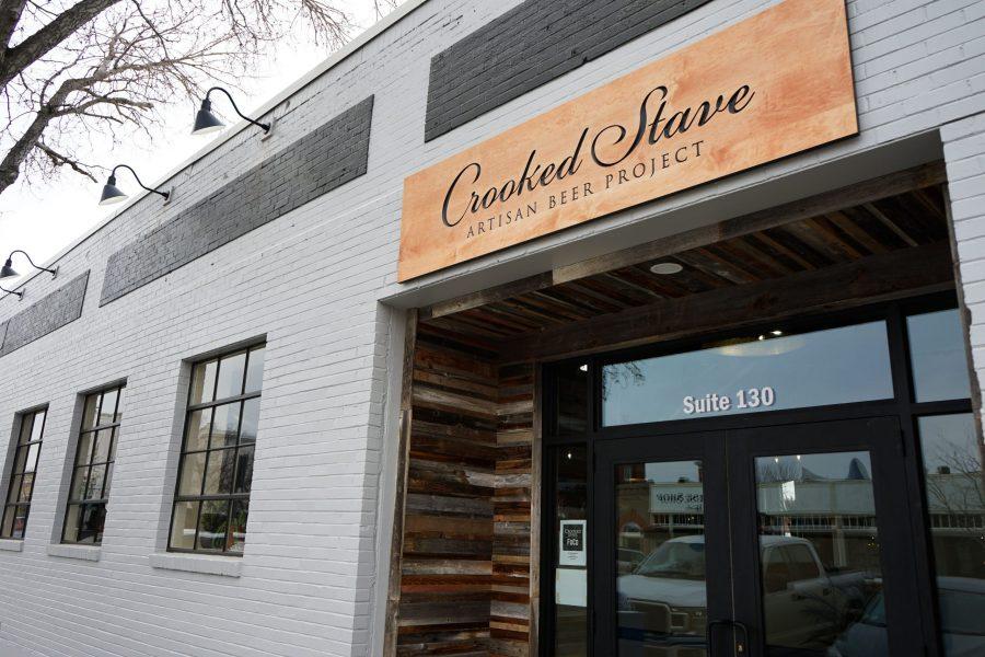 The exterior of the new Crooked Stave taproom in Old Town, Fort Collins. (Skyler Pradhan | Collegian)