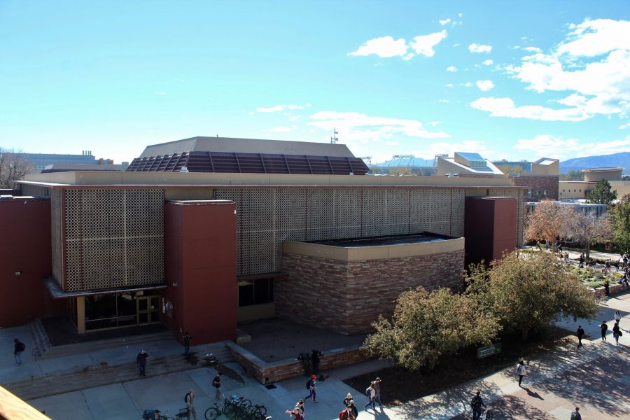 The Andrew G. Clark building has provided classrooms and offices to students and staff since the 1960's. (Matt Begeman | Collegian)