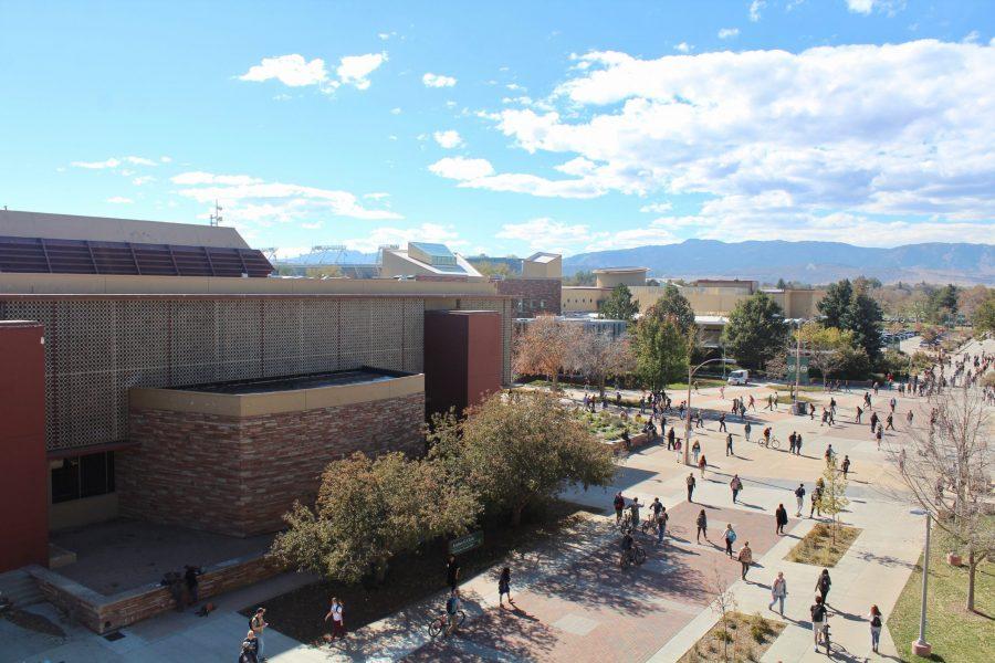 The Andrew G. Clark building has provided classrooms and offices to students and staff since the 1960's. (Matt Begeman | Collegian)