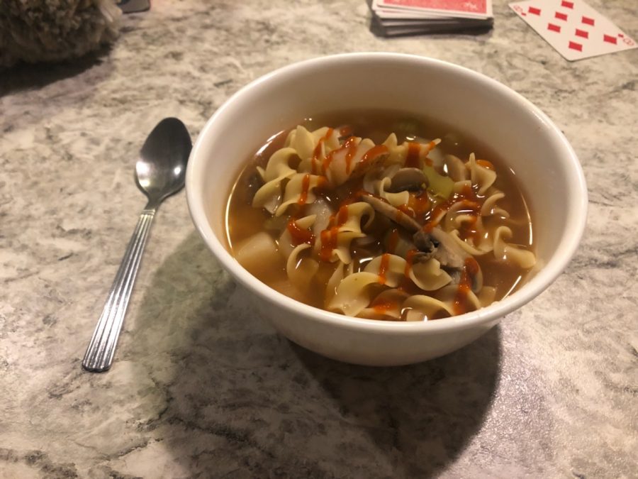 Whats for dinner with Audrey: veggie soup for sick days