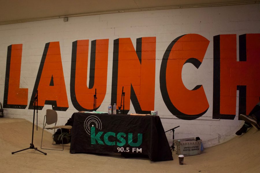 Get Launched is a concert event put on by Colorado State University radio station  KCSU at Launch indoor skate park in Fort Collins on Mar. 8, 2019. The concert included local Fort Collins bands Bitter Suns, Xavley, The Tight and TARO. (Matt Begeman | Collegian)