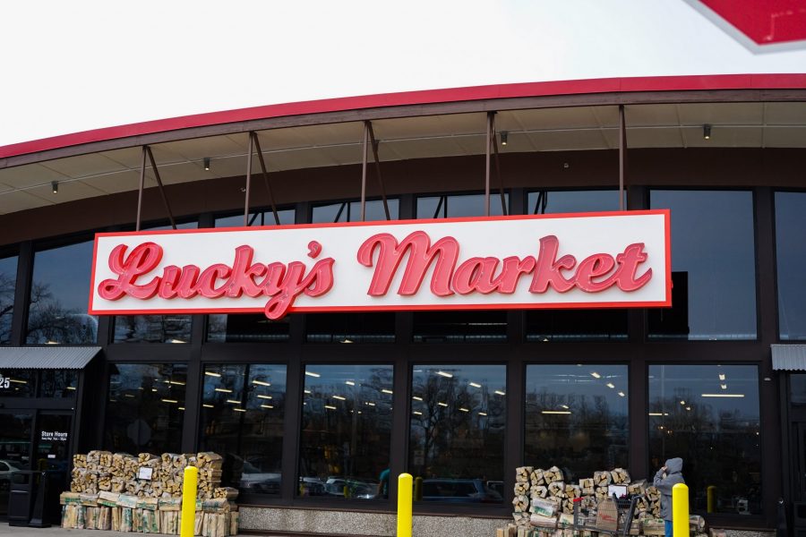 The exterior of the new Luckys Market in Fort Collins, CO. (Skyler Pradhan | Collegian)