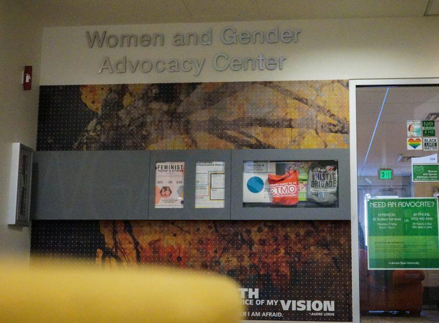 The Women and Gender Advocacy Center located in the Lory Student Center on campus at CSU. (Skyler Pradhan | Collegian)