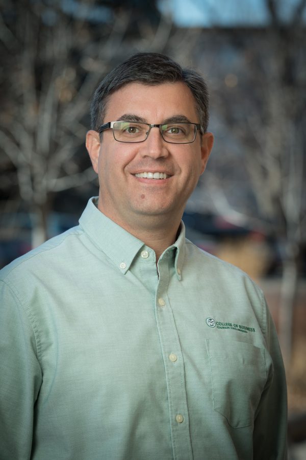 Jon Firooz, Instructor in the Marketing department in the College of Business at Colorado State University. (Photo provided by Jon Firooz)