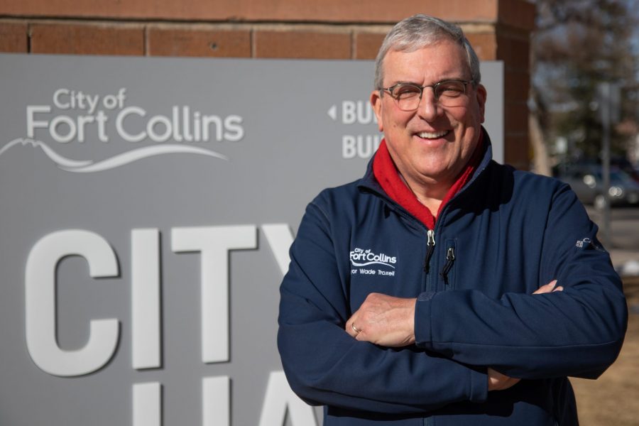 Wade Troxell won his third term as mayor of Fort Collins by a vote margin of over 14,000 votes. (Julia Trowbridge | Collegian)