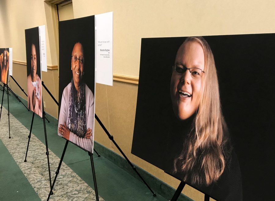 Pictures of Resiliency featured CSU women but emphasized global impact. (Lauryn Bolz | Collegian)