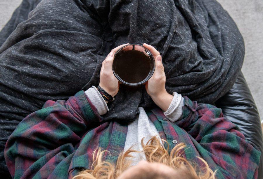 File photo of coffee/self care/relax/study break (Photo illustration by Colin Shepherd | Collegian)
