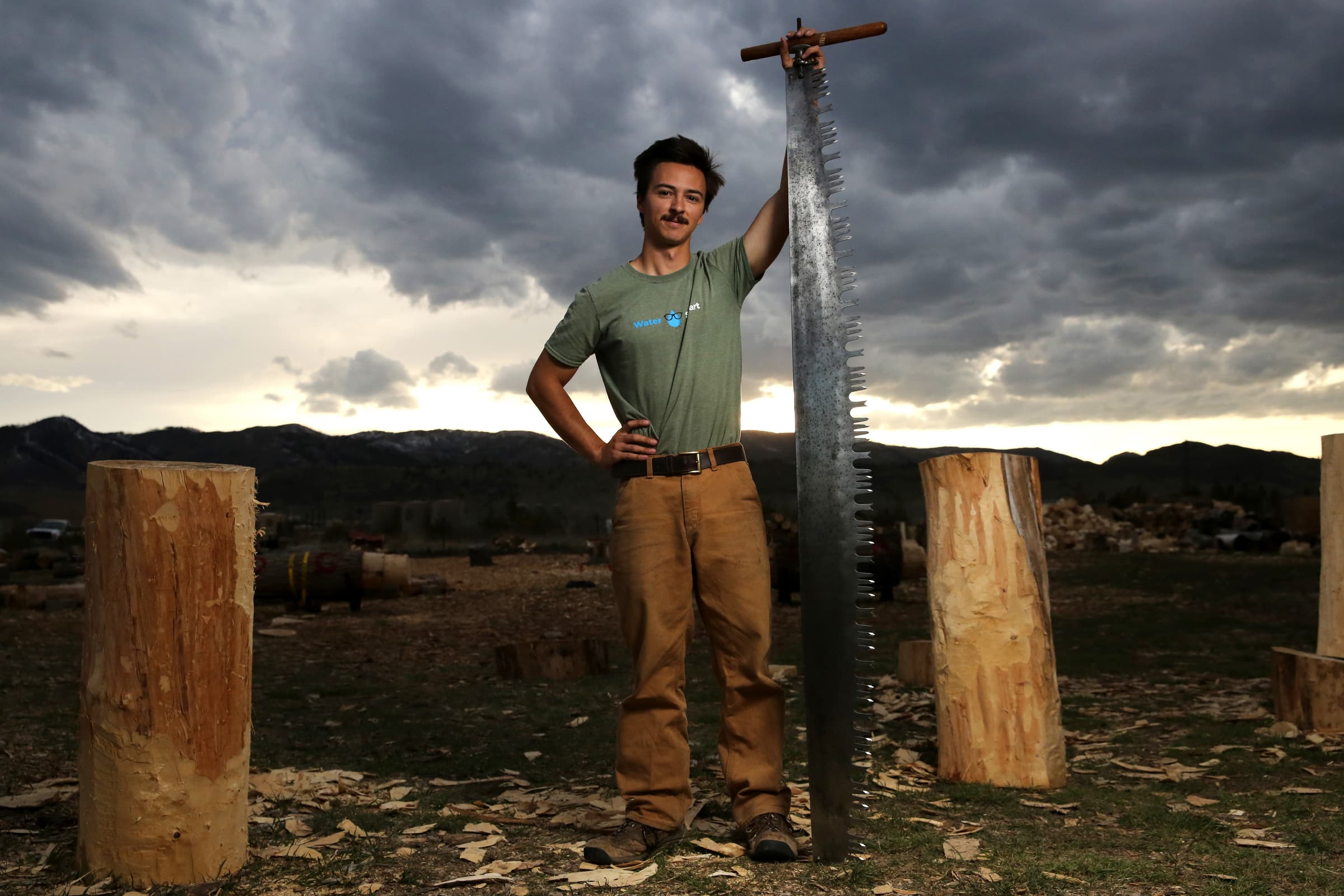 Axes And Chainsaws Csu Logging Team Offers Competition Life