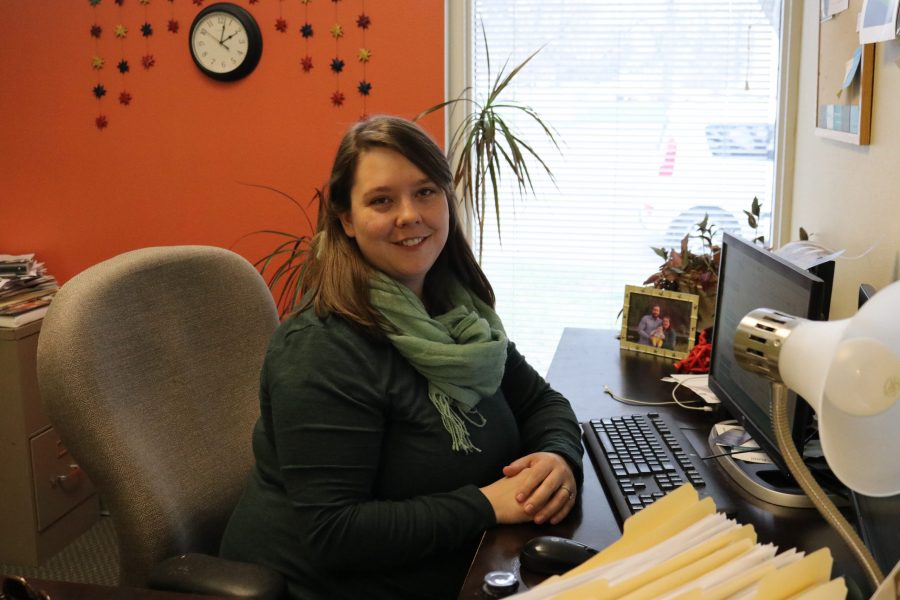 Partners Mentoring Youth Resource Development Director Vanessa Lewis sits in her office in Fort Collins on April 12. “It’s been super interesting to really get fresh eyes on a lot of our marketing,
