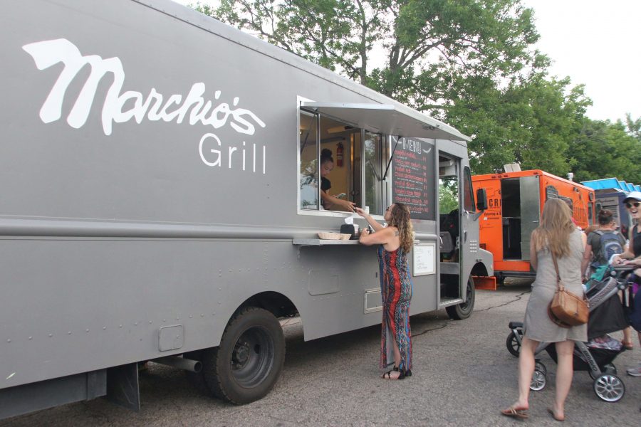 The Fort Collins Food Truck Rally is hosted at City Park every Tuesday evening during the summer season.