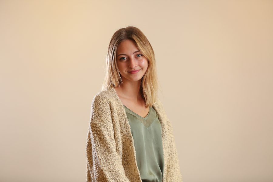 Lauryn Bolz, Arts and Culture Editor. (Forrest Czarnecki | The Collegian)