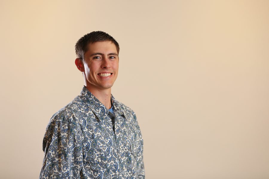 Forrest Czarnecki, Editor-in-Chief. (Austin Fleskes | The Collegian)
