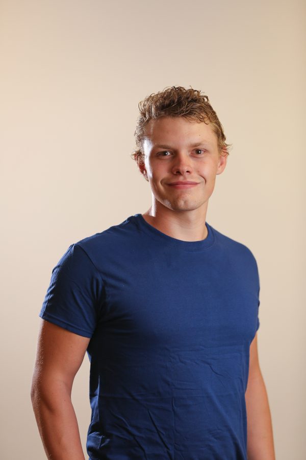 Ty Davis, Assistant Arts and Culture Editor. (Forrest Czarnecki | The Collegian)