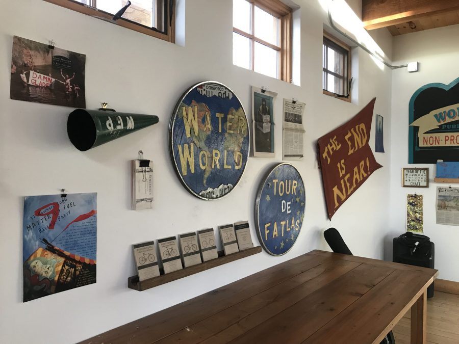 The Fort Collins Femme Fest was held in the loft of Wolverine Farm Letterpress and Publick House to bring women-owned businesses and artists together. (Elena Waldman | The Collegian) 