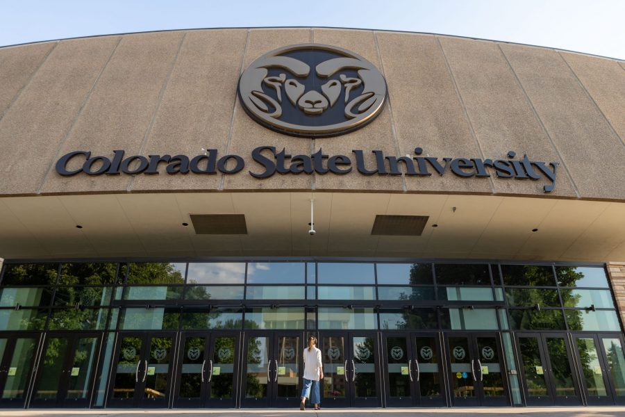 Moby Arena is home not only to exciting volleyball and basketball games, but also to emotional graduation ceremonies and lively, freshman student orientations. (Brooke Buchan | Collegian)