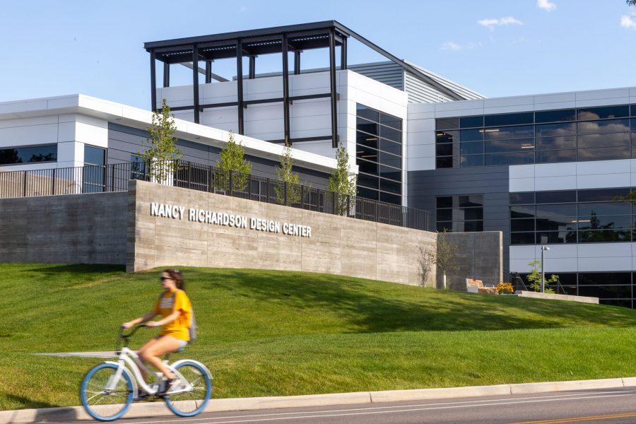 The Nancy Richardson Design center, completed and opened in only January of 2019, is a space to enhance design programs at Colorado State University. (Brooke Buchan | Collegian)