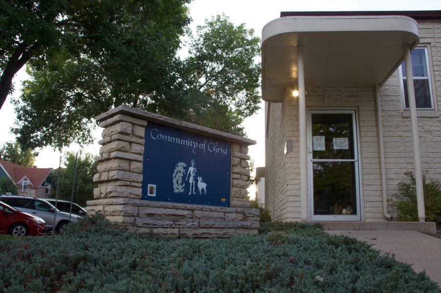 In a meeting at Community of Christ Church Sept. 23, 2019, community members voiced their concerns and opinions about using the church as an overflow shelter for people experiencing homelessness during the winter. (Ryan Schmidt | Collegian)