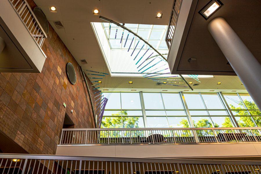 According to Public Relations at Colorado State University, the William E. Morgan library was named after a past university president when it opened in 1965. (Brooke Buchan | Collegian)