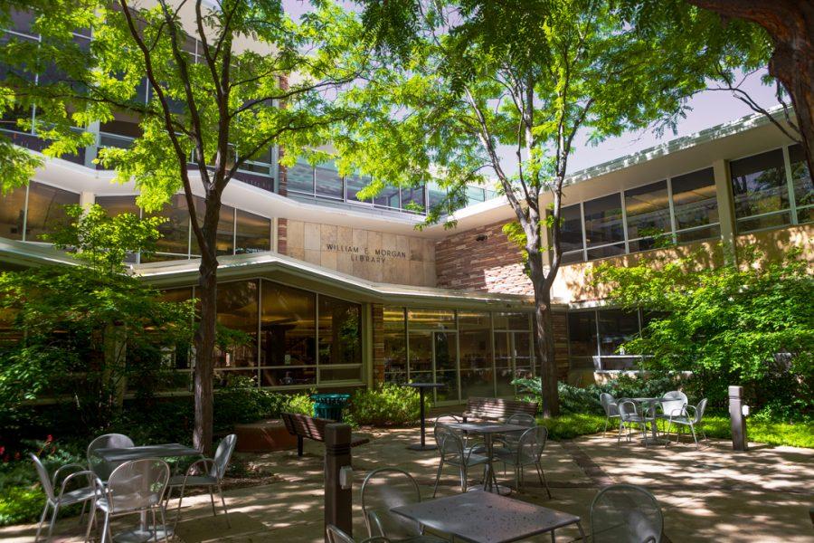According to Public Relations at Colorado State University, the William E. Morgan library was named after a past university president when it opened in 1965. (Brooke Buchan | Collegian)