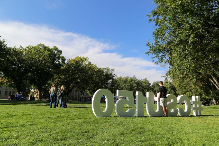 Colorado State University celebrates the beginning of their 150th homecoming weekend with a Festival on the oval Friday, Oct. 4th. (Brooke Buchan | Collegian) 