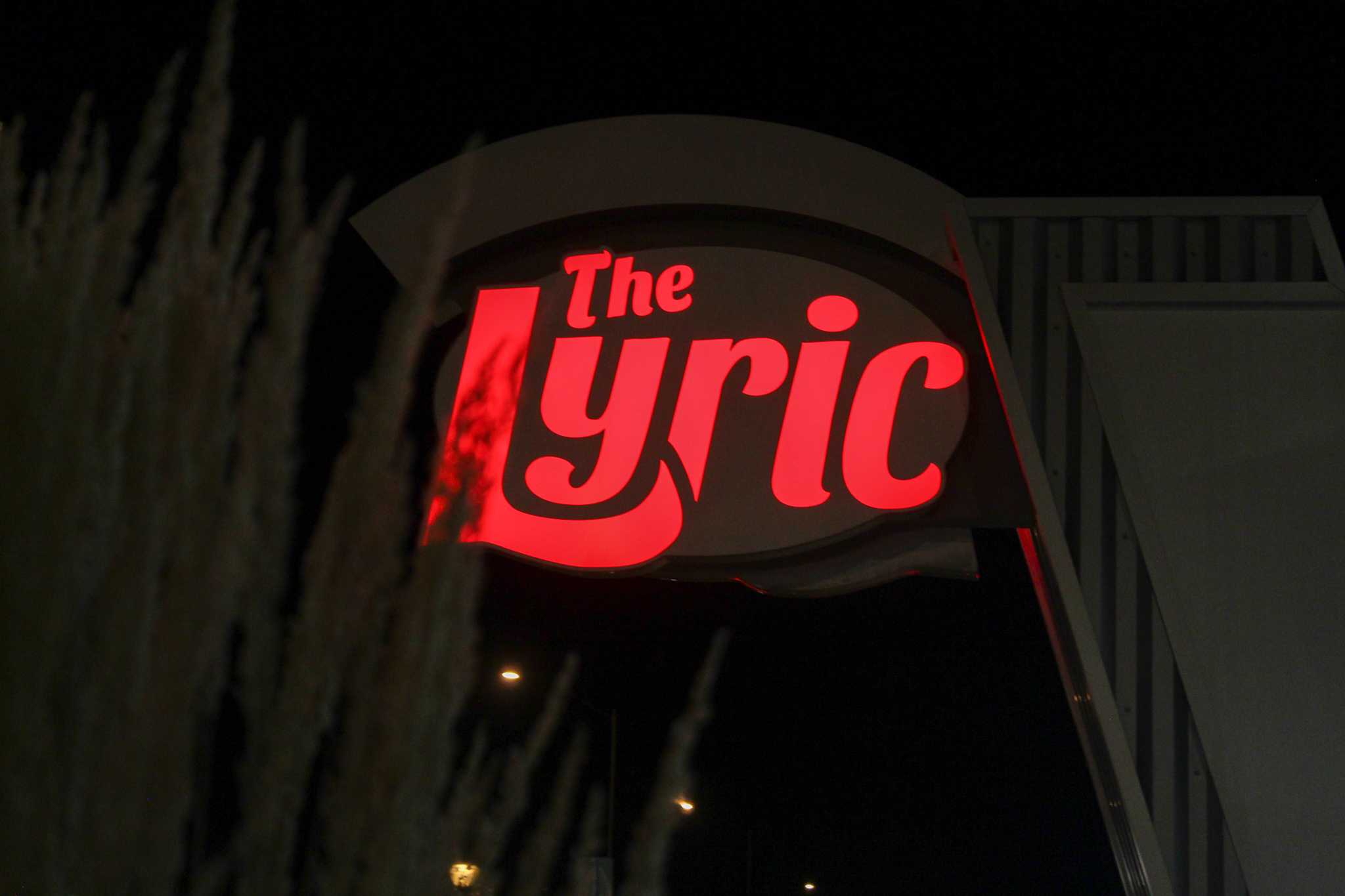 light up "the lyric" sign