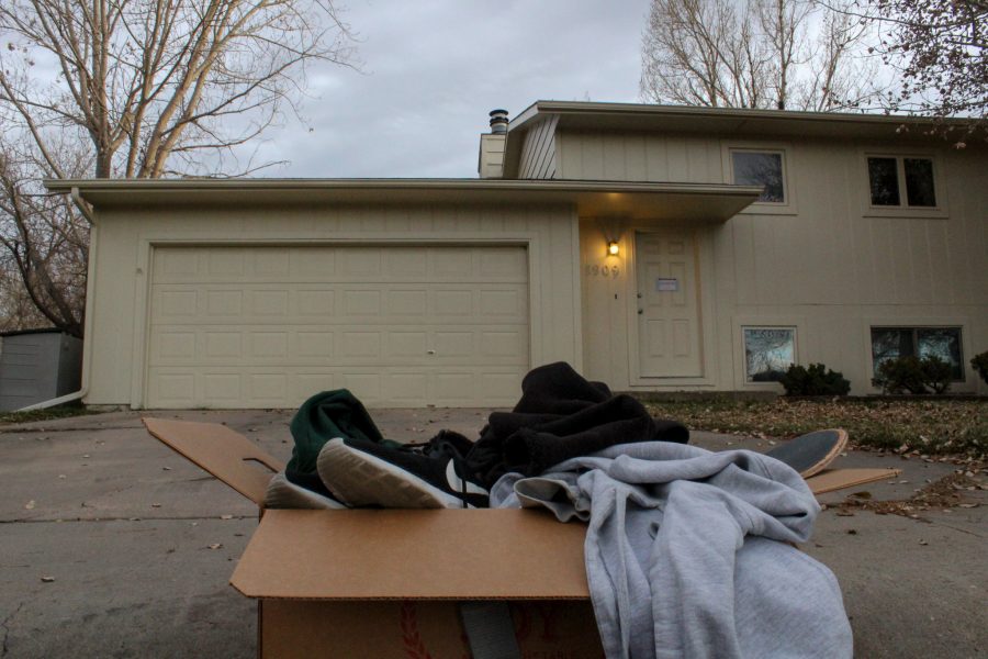 Colorado students who live in houses are more vulnerable to eviction than students living in other states, Nov. 10th. (Megan McGregor | Collegian)
