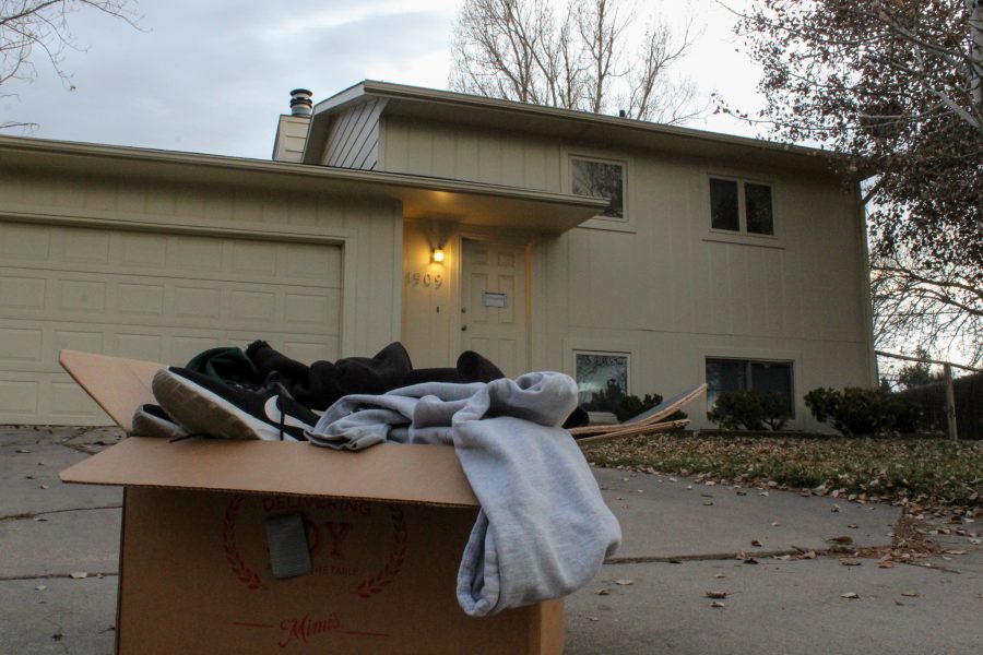 Colorado students who live in houses are more vulnerable to eviction than students living in other states, Nov. 10th. (Megan McGregor | Collegian)