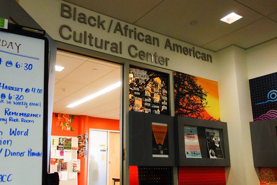 The entrance to the Colorado State University Black/African American Cultural Center office is located on the third floor of the Lory Student Center Nov. 18, 2019.