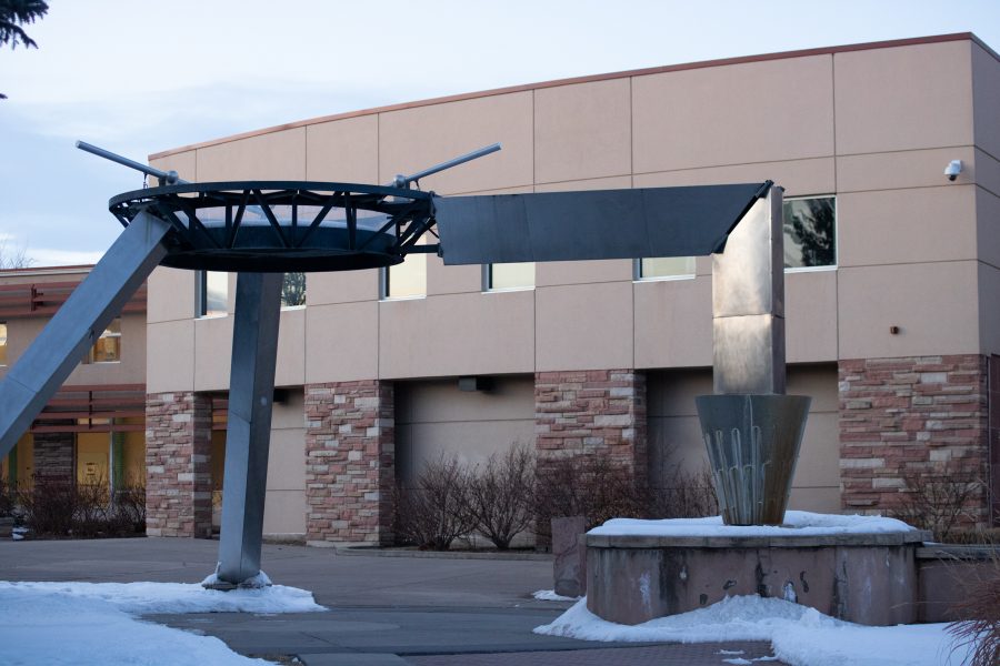 The Fountain outside of the Engineering building on campus, the Engineering Center's partnership with NIST has been renewed for the next five years. allowing the center to continue its research.  (Devin Cornelius | Collegian)