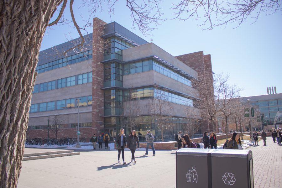 Students walk in front of the Behavioral Sciences building during a normal class day. The BSB has plenty of study areas and a special resource center for Undeclared Students. (Devin Cornelius | Collegian)