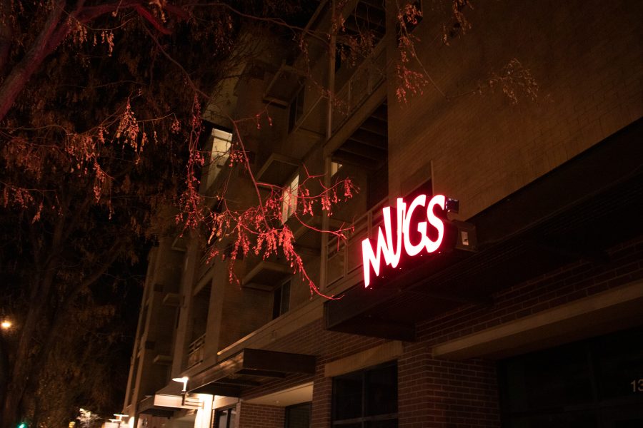 Mugs Coffee lounge across from the oval. Mugs will be having a night market at its college ave location. There will be music, goods and cocktails. (Devin Cornelius | Collegian)