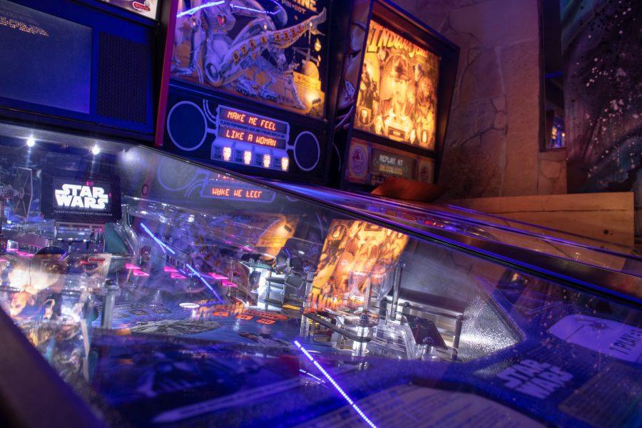 A pinball machine at Pinball Jones in Fort Collins. Pinball Jones is a place to play pinball machines and retro arcade games. (Devin Cornelius | Collegian)