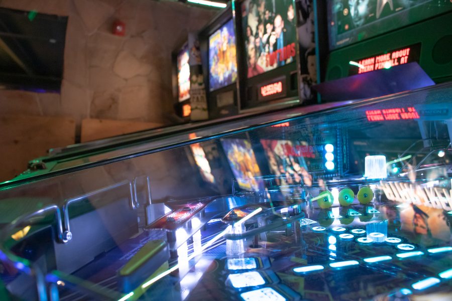 A pinball machine at Pinball Jones in Fort Collins. Pinball Jones is a place to play pinball machines and retro arcade games. (Devin Cornelius | Collegian)