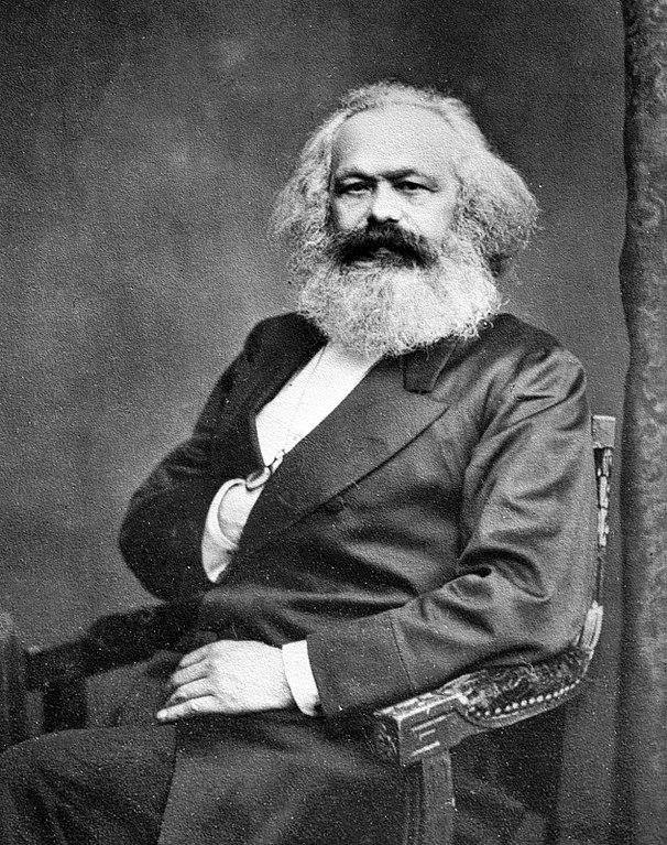 Portrait of Karl Marx (Courtesy of WikiMedia Commons)
