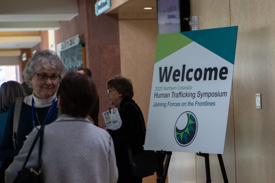 The 2020 Human Trafficking Symposium kicked off in the Lory Student Center Thursday, Feb. 6. The years theme was centered around, Joining Forces on the Frontlines, in Northern Colorado and the world. (Brooke Buchan | The Collegian) 