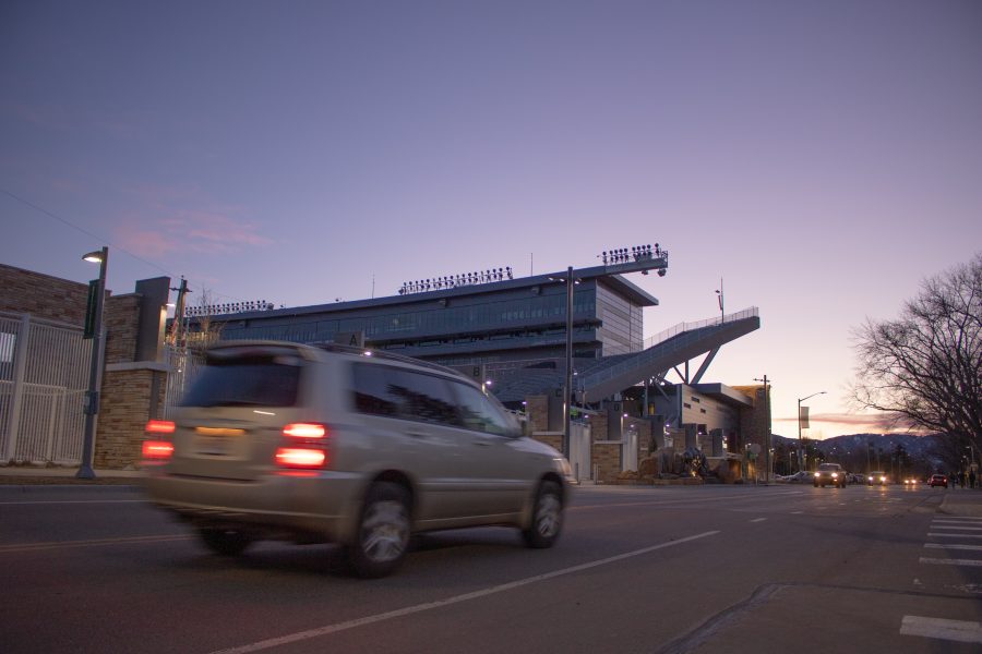 Canvas Stadium in Fort Collins, home of the Rams Football team. Colorado State spend less than the national average on per student on education spending. (Devin Cornelius | Collegian)