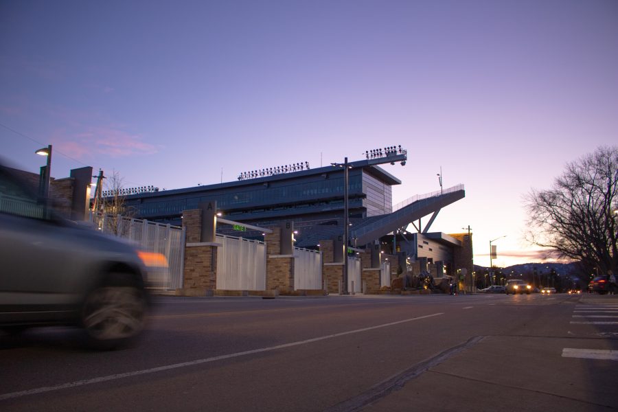 Canvas Stadium in Fort Collins is the home of the Colorado State football team. It cost & 22 million to build. (Devin Cornelius | Collegian)