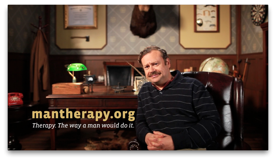 Man Therapy is an online mental help platform geared towards to men. (Photo via Cactus Mike, Wikimedia Commons)