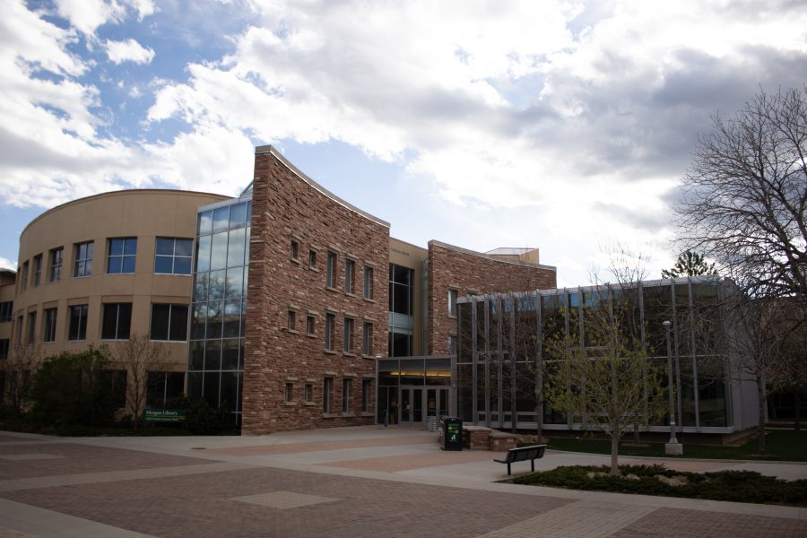 The Cube study area and Morgan Library. Students attending CSU are encouraged by the library to contribute to the University Archives during by documenting their experiences during this COVID-19 outbreak. (Devin Cornelius | Collegian)