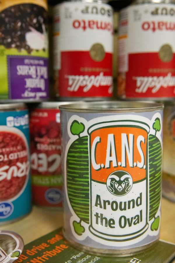 SLiCE and the Food Bank of Larimer County have come together for another year of C.A.N.S around the oval, the annual food and funds drive at Colorado State University. (Matt Tackett | The Collegian)