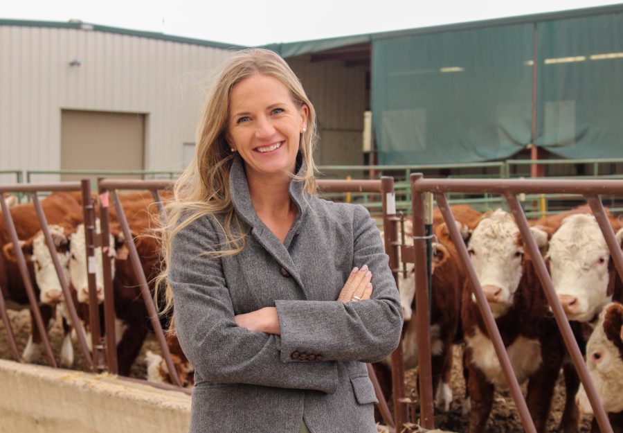First Director of Sustainable Livestock Systems, Kim Stackhouse-Lawson, at the Colorado State University’s Agricultural Research, Development and Education Center Oct. 22. 
“Something that inspires me every day is to give back to an industry who gave me so much,” Stackhouse-Lawson said. 