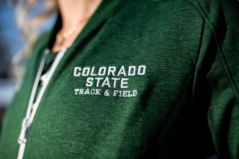 Senior Colorado State University cross country athlete Lauren Offerman poses for a photo near The Oval at CSU Jan. 27, 2021  