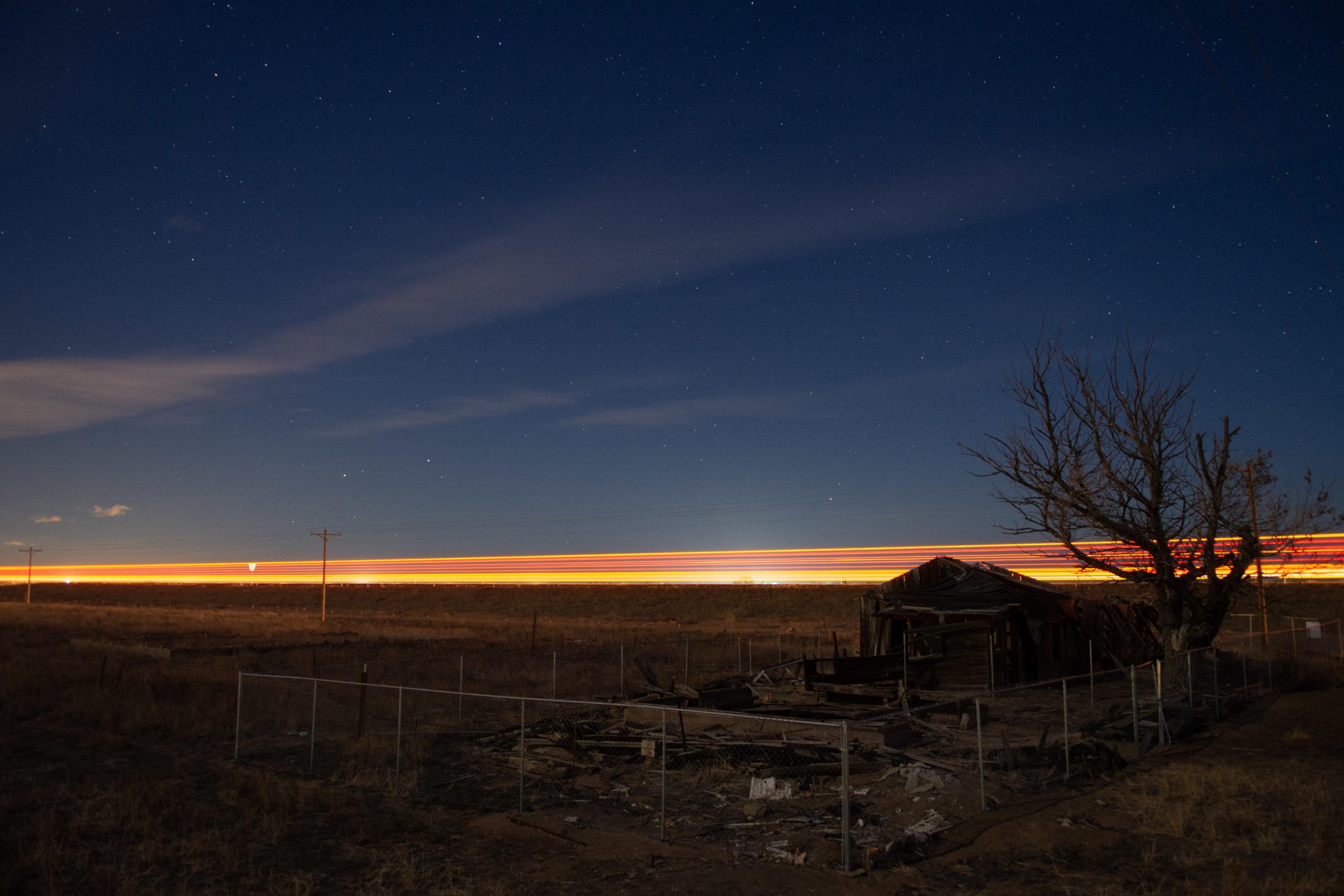 buildings of a ghost town