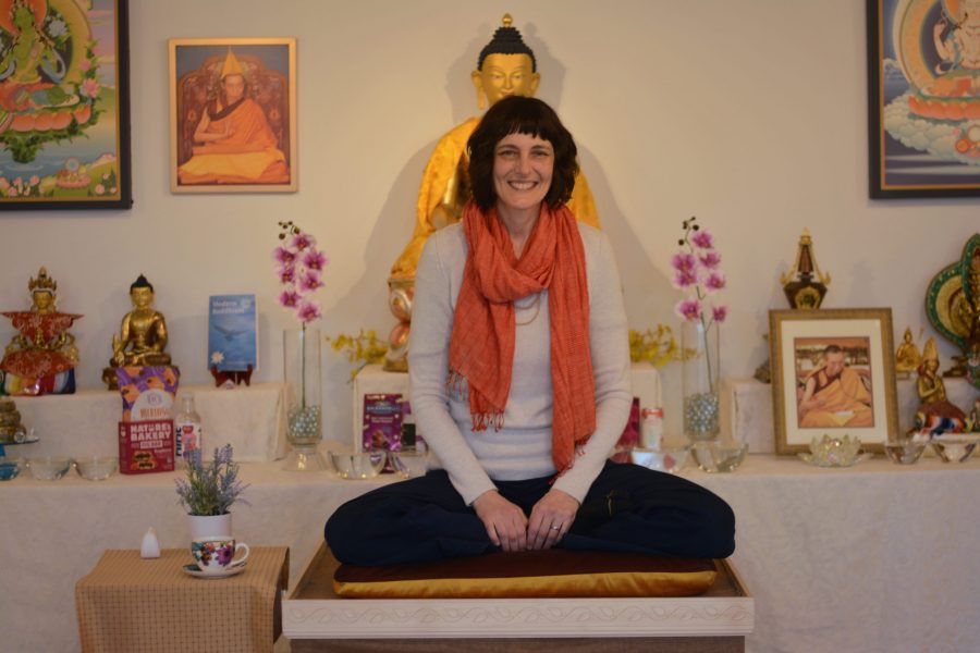 Trina Gunther is currently a resident teacher at Heruka Buddhist Center in Fort Collins. (Lennon Brooks | The Collegian)
