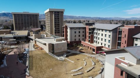 Laurel Village with Durward and Westfall in the background