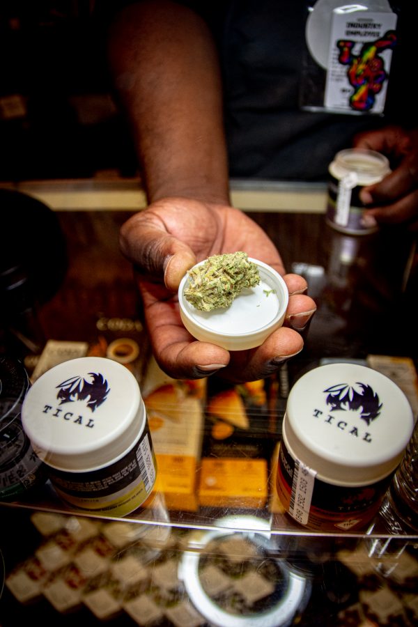 Tical Free M.A.C, a new marijuana strain at Simply Pure in Denver, Colorado Aug. 20 The inspiration for this strain came from Method Mans Tical album. (Tri Duong | The Collegian)