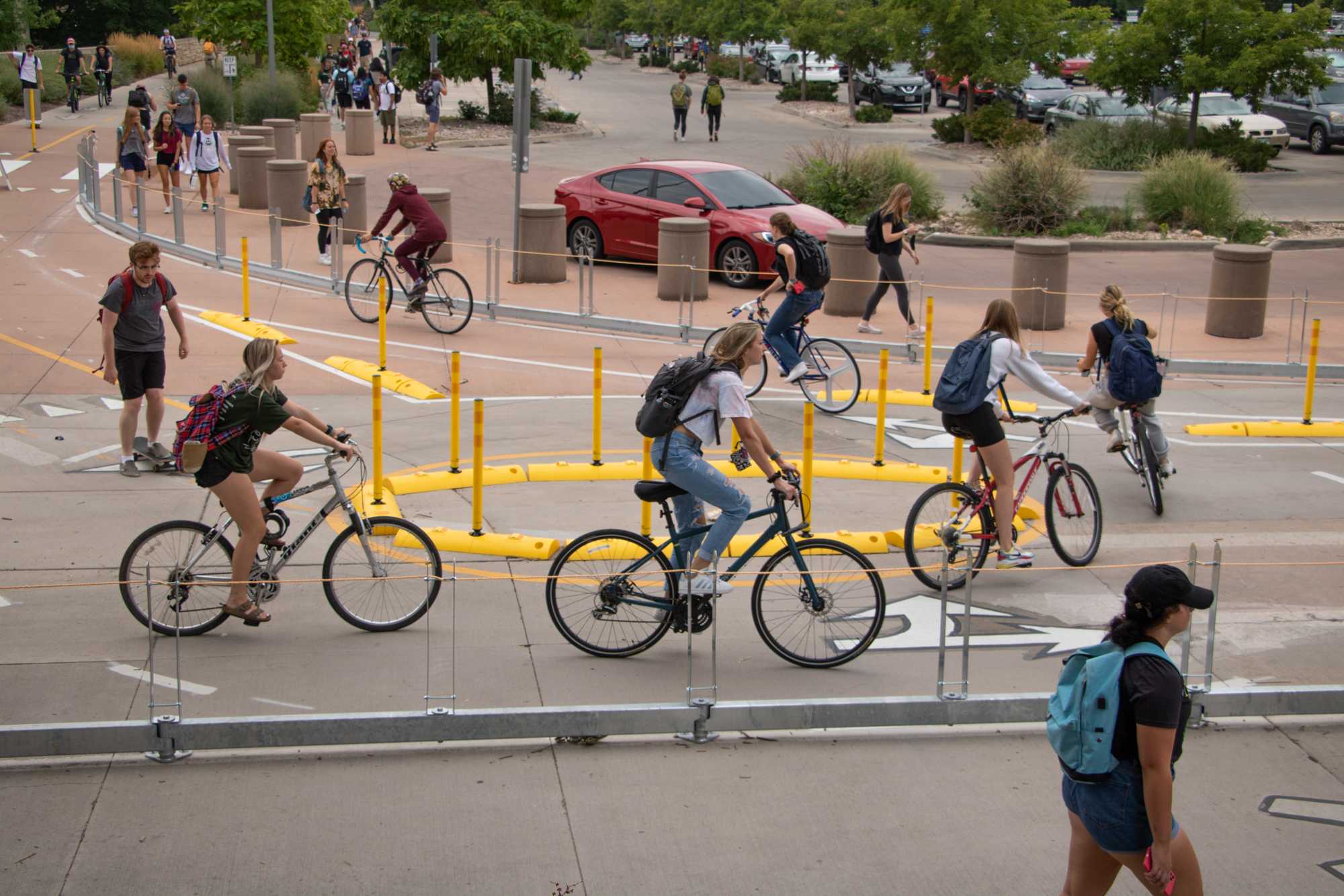 roundabout biking