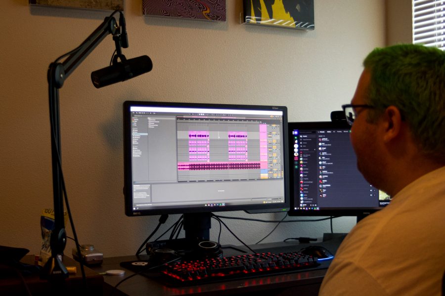 Forrest Nelson, 21 is one of the top eight finalists for the Sonic Spotlight competition, making music in his apartment in Fort Collins