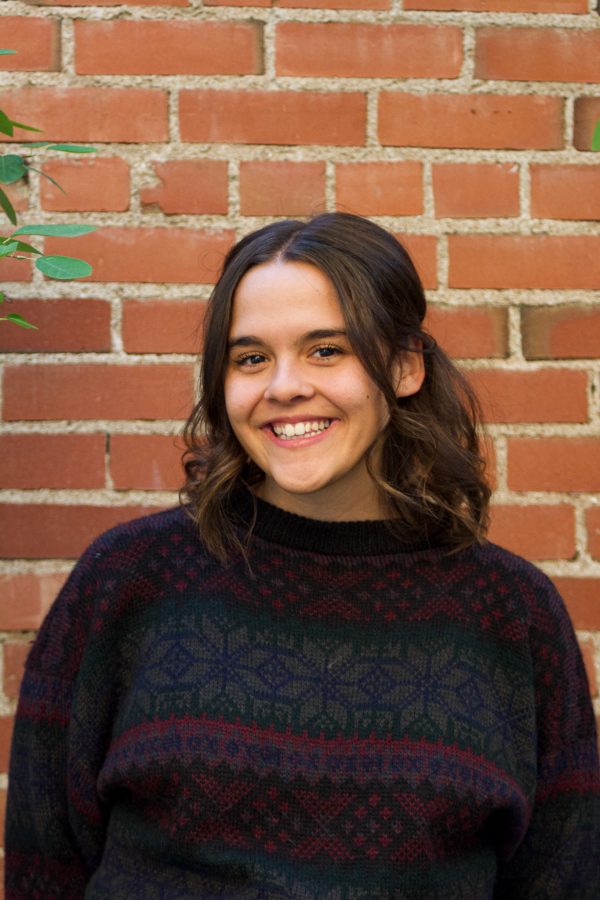 Miranda Fling, winner of the Sonic Spotlight competition last year stands out in Old Town Fort Collins