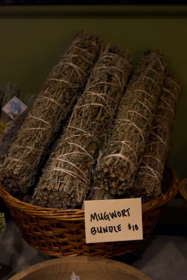 Mugwort Bundle available at Golden Poppy Herbal Apothecary
